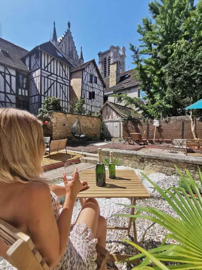 Le Chat De La Cathedrale - Calme - Jardin - Wifi 特鲁瓦 外观 照片
