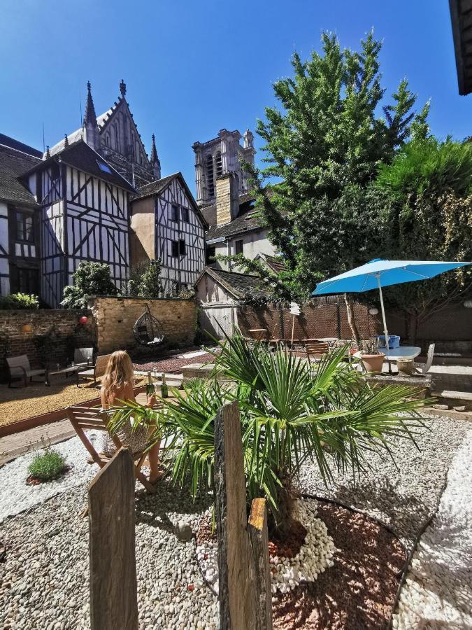 Le Chat De La Cathedrale - Calme - Jardin - Wifi 特鲁瓦 外观 照片