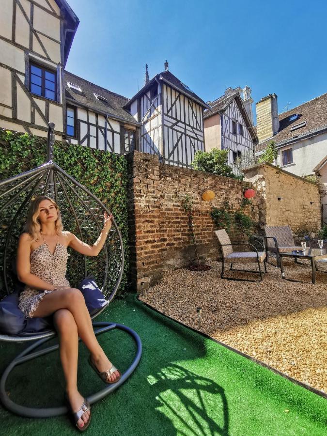 Le Chat De La Cathedrale - Calme - Jardin - Wifi 特鲁瓦 外观 照片